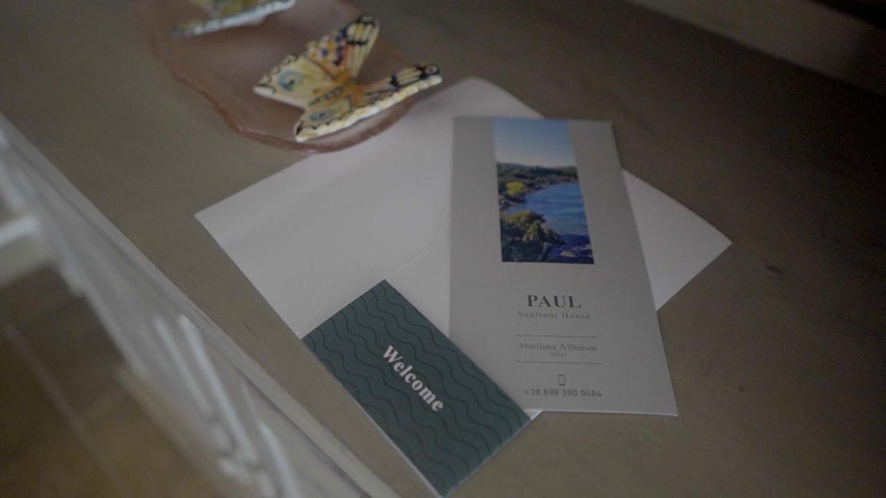 Paul Seafront House Villa Mesongi Exterior photo